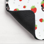 Panda fofo com morango muismat (Hoek)