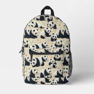 Panda Fun 1 Bedrukte Rugzak