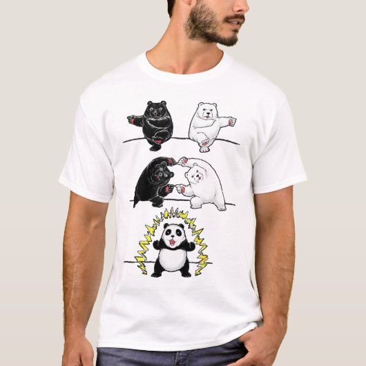 Panda Fusion T-shirt (Voorkant)