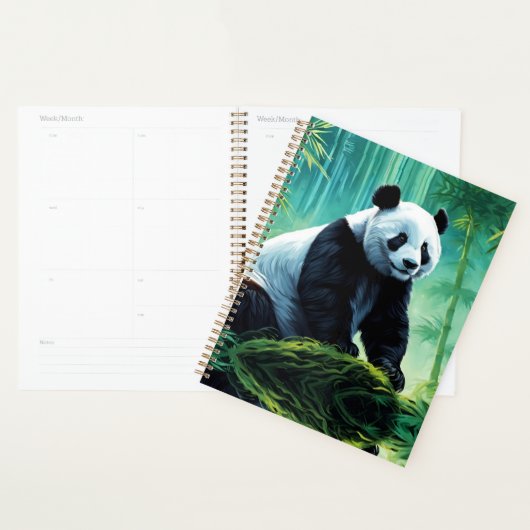 Panda géant dans la forêt de Bamboo (Devant avec enveloppe)