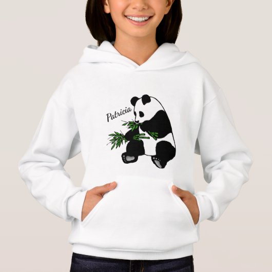 Panda géant mange nom Bambou   (Devant)