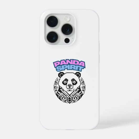 Panda Geest iPhone Hoesje (Achterkant)