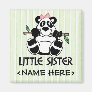Panda Girl Little Sister Magneet