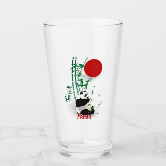 Panda glas (Voorkant)