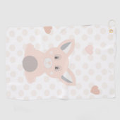 Panda Golfhanddoek (Horizontaal)