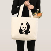Panda Grote Tote Bag (Voorkant (product))