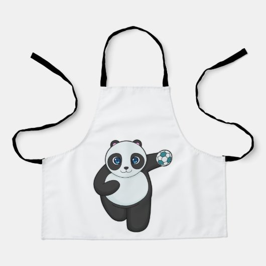 Panda Handball-speler Handball Schort (Voorkant)
