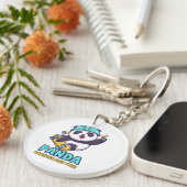 Panda hanover sleutelhanger (Voorkant Rechts)