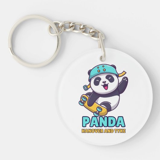 Panda hanover sleutelhanger (Voorkant)