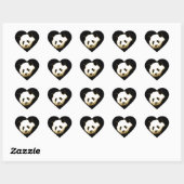 Panda Hart Sticker (Vel)