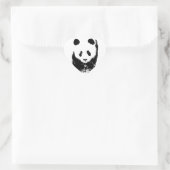 Panda Hart Sticker (Tas)