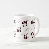 Panda Heart Mug (Devant droit)