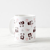 Panda Heart Mug (Devant gauche)