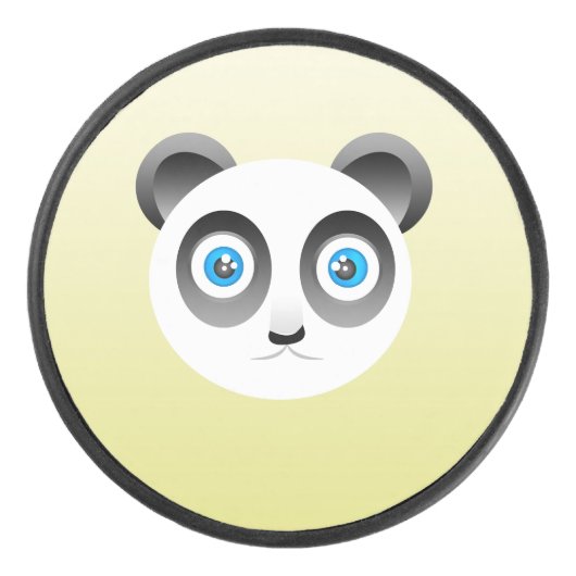 Panda Hockey Puck (Voorkant)