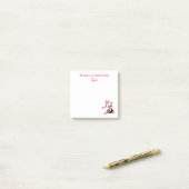 Panda Holiday Merry en Joy Post-it® Notes (Op bureau)