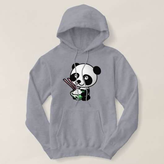 panda hoodie (Design voorkant)