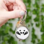 Panda Hugs Sleutelhanger (Hand)