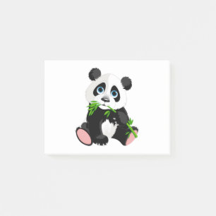 Panda illustratie ontwerp post-it® notes