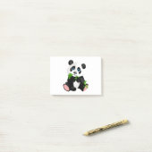 Panda illustratie ontwerp post-it® notes (Op bureau)