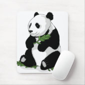 Panda Illustration Mousepad Muismat (Met muis)