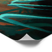 Panda - Impression d'art en toile (Coin)