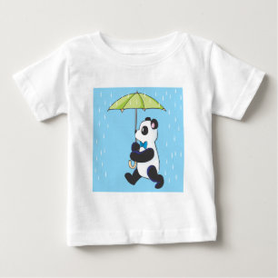 Panda in de regen