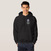 Panda in pocket hoodie (Voorkant volledig)