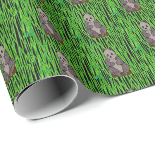 Panda - Inpakpapier (Rol Hoek)