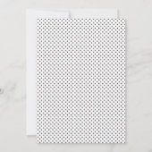 Panda| Invitations de douches pour bébés (Dos)