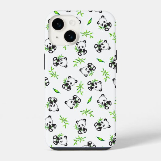 Panda iPhone Hoesje (Achterkant)