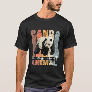 Panda Is Mijn Spirituele Dier Panda Pandas T-shirt