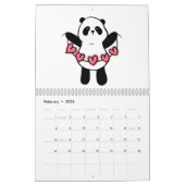 Panda Kalender 2024 (Feb 2026)