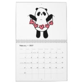 Panda Kalender 2024 (Feb 2027)