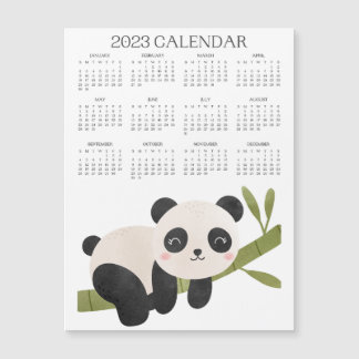 Panda, Kalenders panda 2023