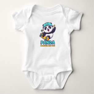 Panda kater en peuter romper