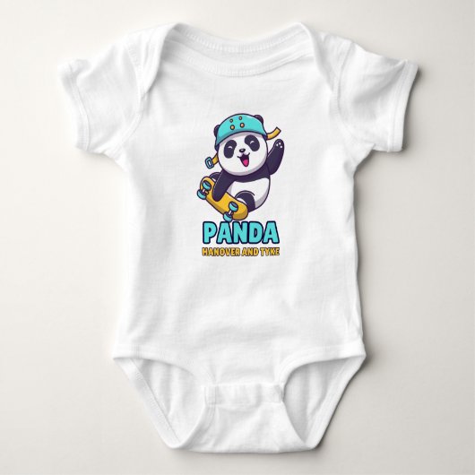 Panda kater en tyke romper (Voorkant)