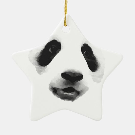Panda Keramisch Ornament (Voorkant)