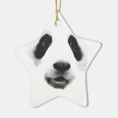 Panda Keramisch Ornament (Links)
