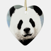 Panda Keramisch Ornament (Rechts)