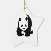 Panda Keramisch Ornament (Links)