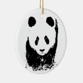 Panda Keramisch Ornament (Rechts)