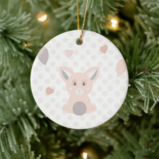 Panda Keramisch Ornament (Boom)