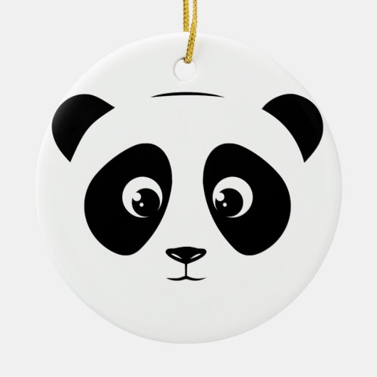 PANDA KERAMISCH ORNAMENT (Voorkant)