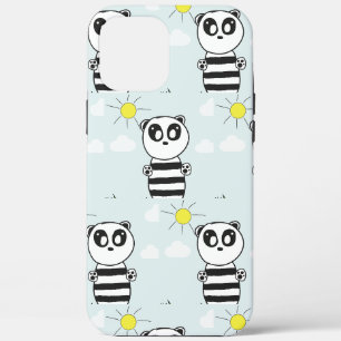 Panda Kids iPhone 12 Pro Max Hoesje