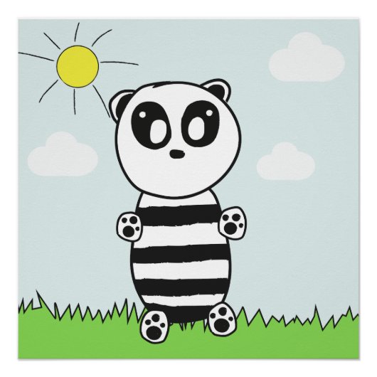 Panda Kids   Perfect Poster (Voorkant)