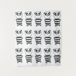 Panda Kids Wandkleed