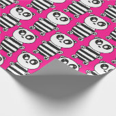 Panda Kinderen Cadeaupapier (Hoek)