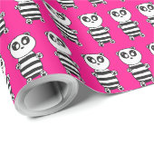 Panda Kinderen Cadeaupapier (Rol Hoek)
