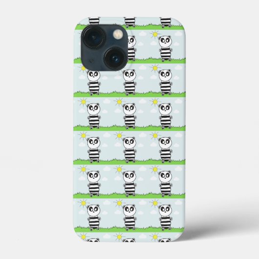 Panda Kinderen Case-Mate iPhone Case (Achterkant)