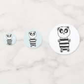 Panda Kinderen Confetti (Voorkanten)